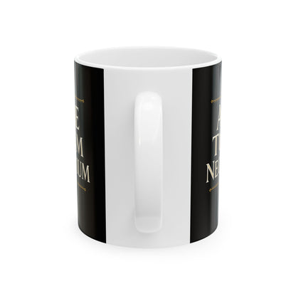 Age Tuum Negotium Mind Your Business Latin Ceramic Mug, (11oz, 15oz)