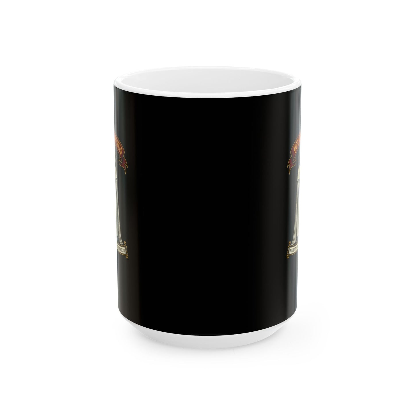 Yersinia Pestis Plague Doctor Ceramic Mug, (11oz, 15oz)