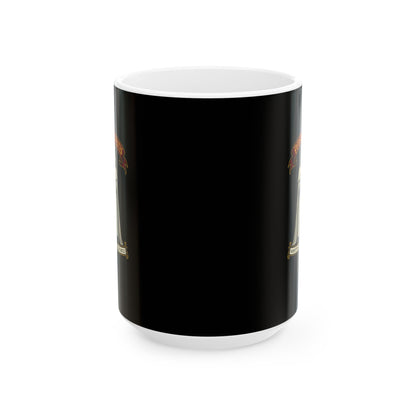 Yersinia Pestis Plague Doctor Ceramic Mug, (11oz, 15oz)