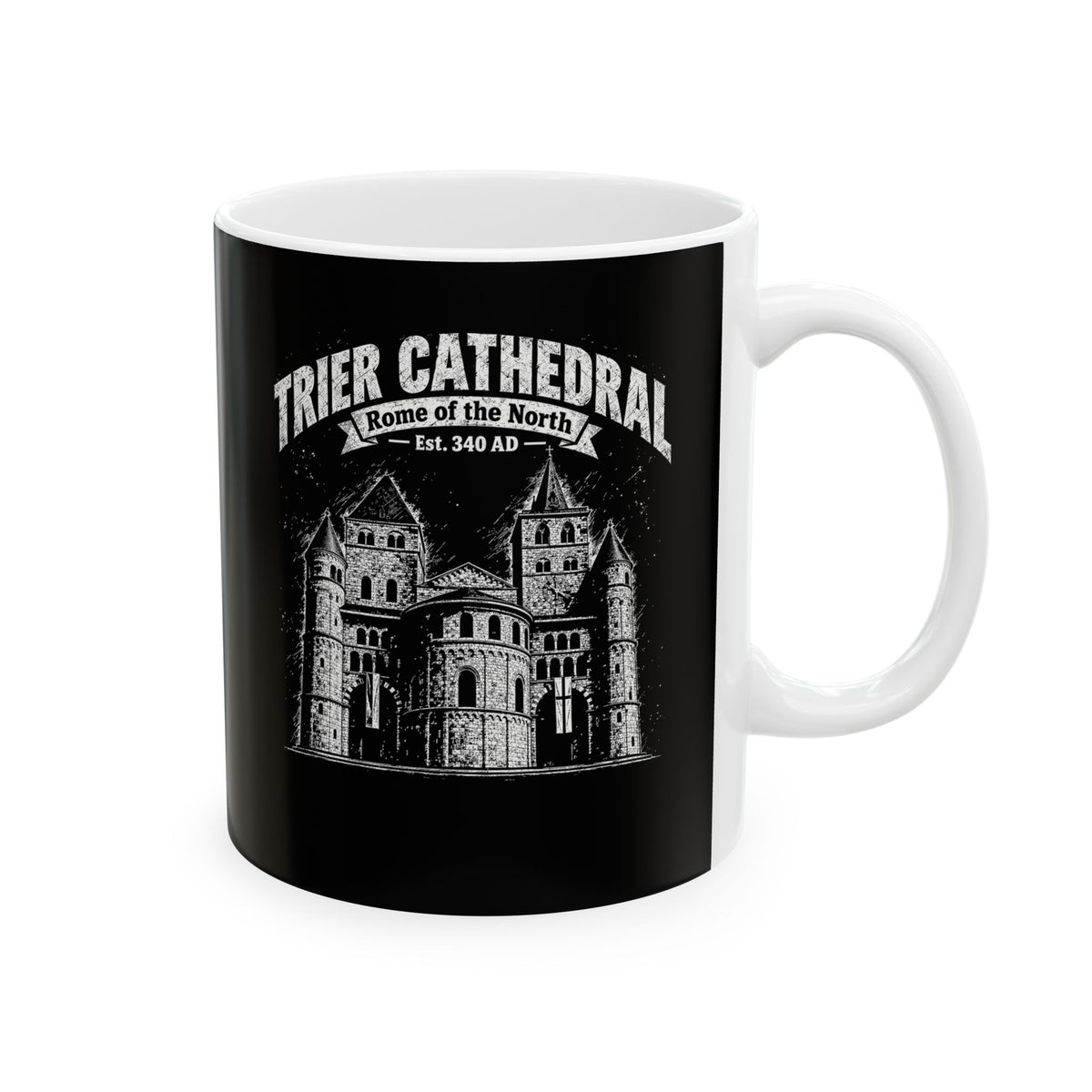 Rome of the North Trier Cathedral Ceramic Mug, (11oz, 15oz)