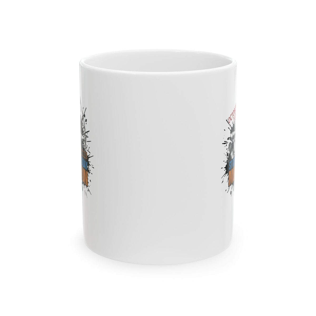 Agincourt Mud Run Ceramic Mug, (11oz, 15oz)