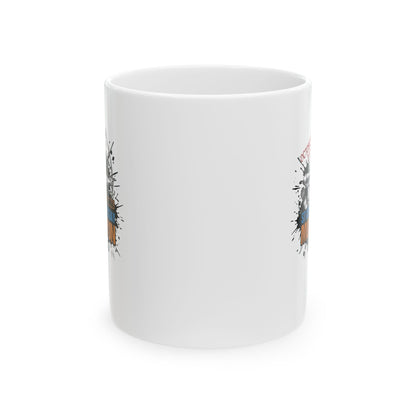 Agincourt Mud Run Ceramic Mug, (11oz, 15oz)