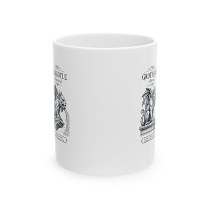 Gargoyle vs Grotesque Ceramic Mug, (11oz, 15oz)
