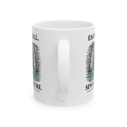 Empires Fall Sewers Endure Cloaca Maxima Ceramic Mug, (11oz, 15oz)