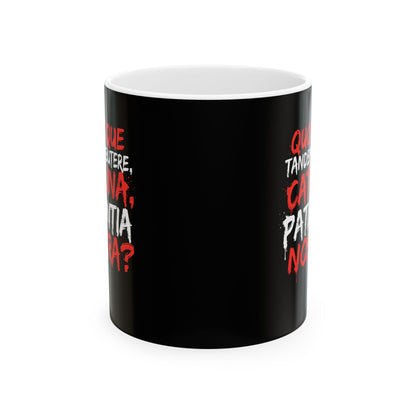 Cicero First Speech Against Catiline Conspiracy Ceramic Mug, (11oz, 15oz)