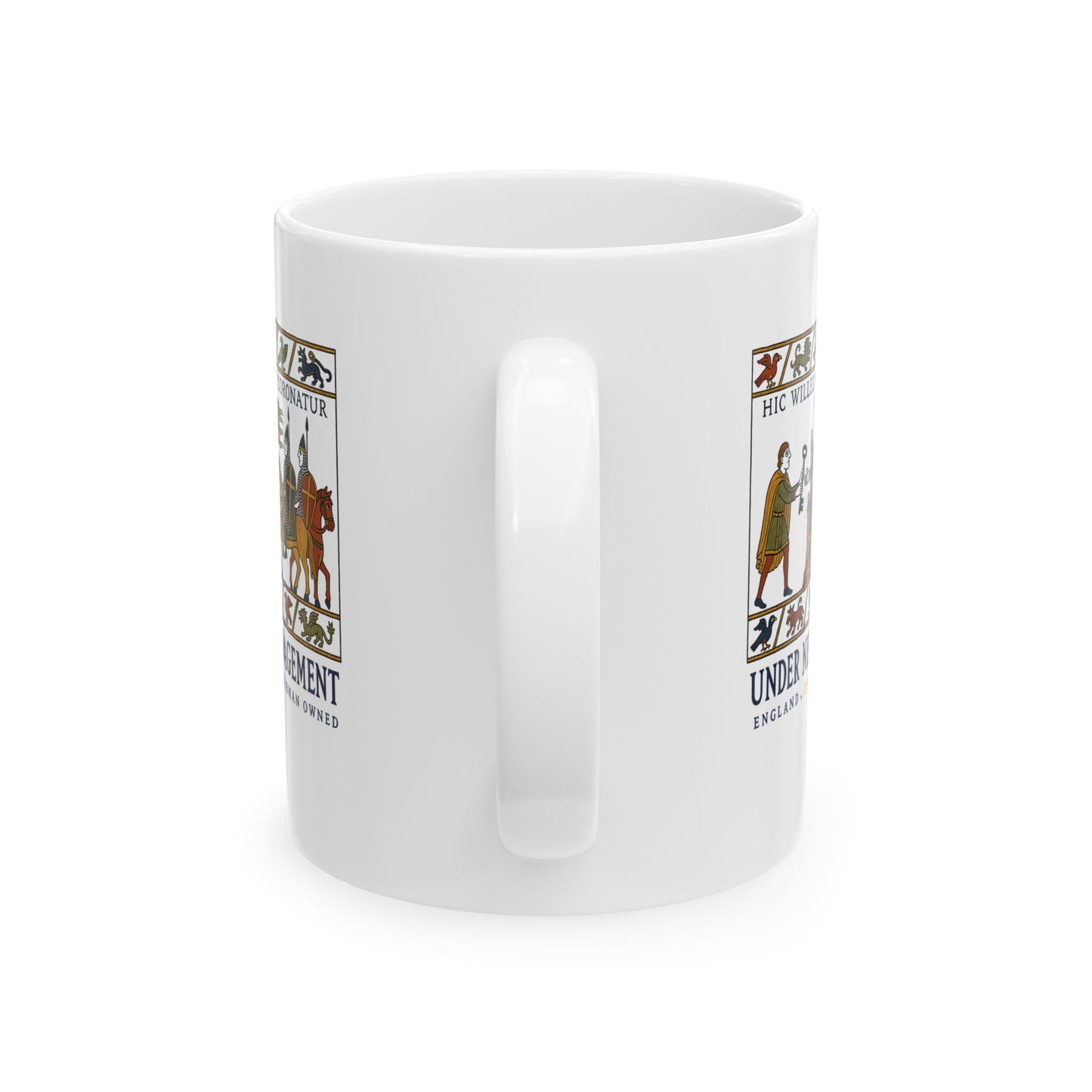 Bayeux Tapestry Under New Management Normans Ceramic Mug, (11oz, 15oz)