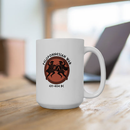 Peloponnesian War Ceramic Mug, (11oz, 15oz)