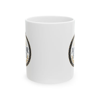 Ouroboros Amor Fati Ceramic Mug, (11oz, 15oz)