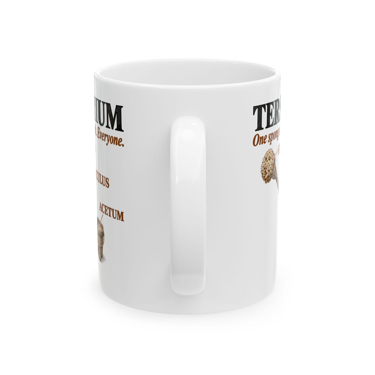 Latrine Sponge Tersorium Ceramic Mug, (11oz, 15oz)