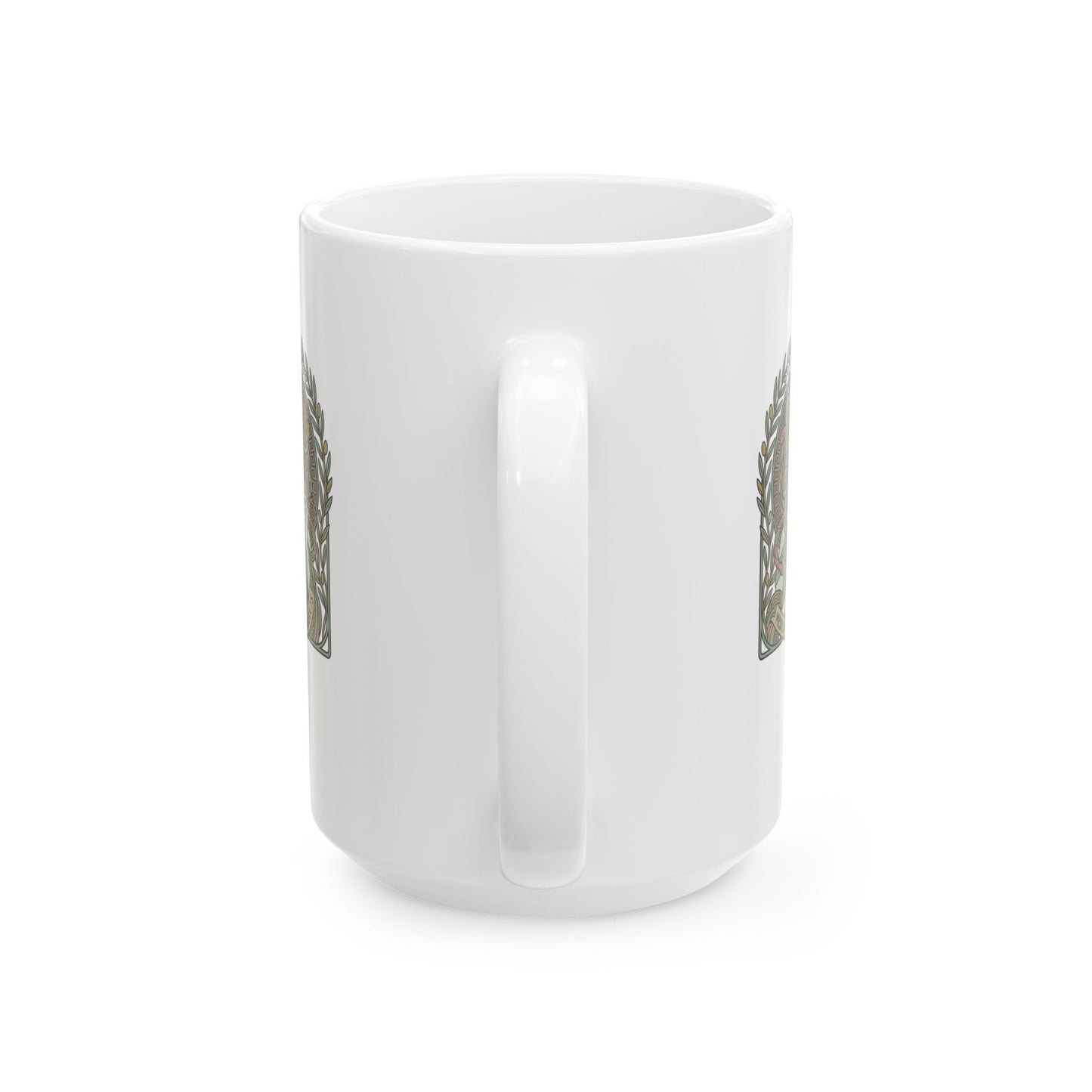 Medusa Hair Care Products Art Nouveau  Ceramic Mug, (11oz, 15oz)