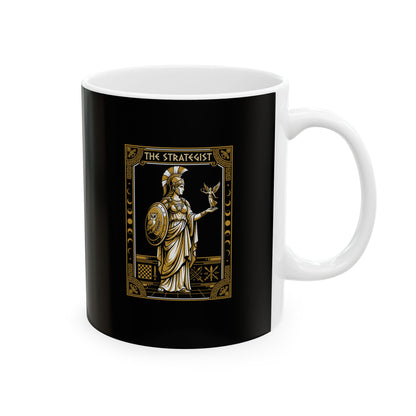 Athena Strategist Tarot Ceramic Mug, (11oz, 15oz)
