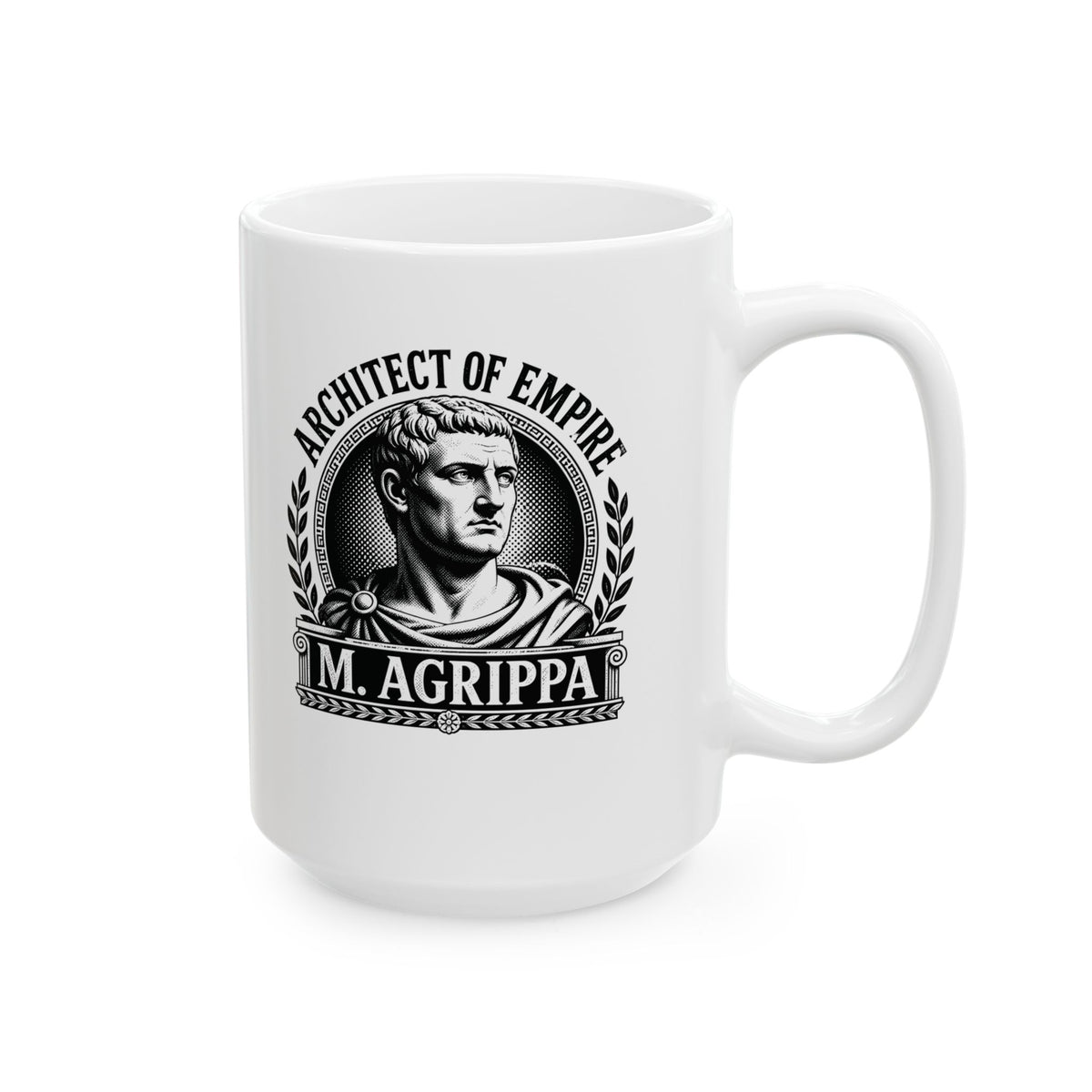 Marcus Agrippa Architect of Empire Ceramic Mug, (11oz, 15oz)