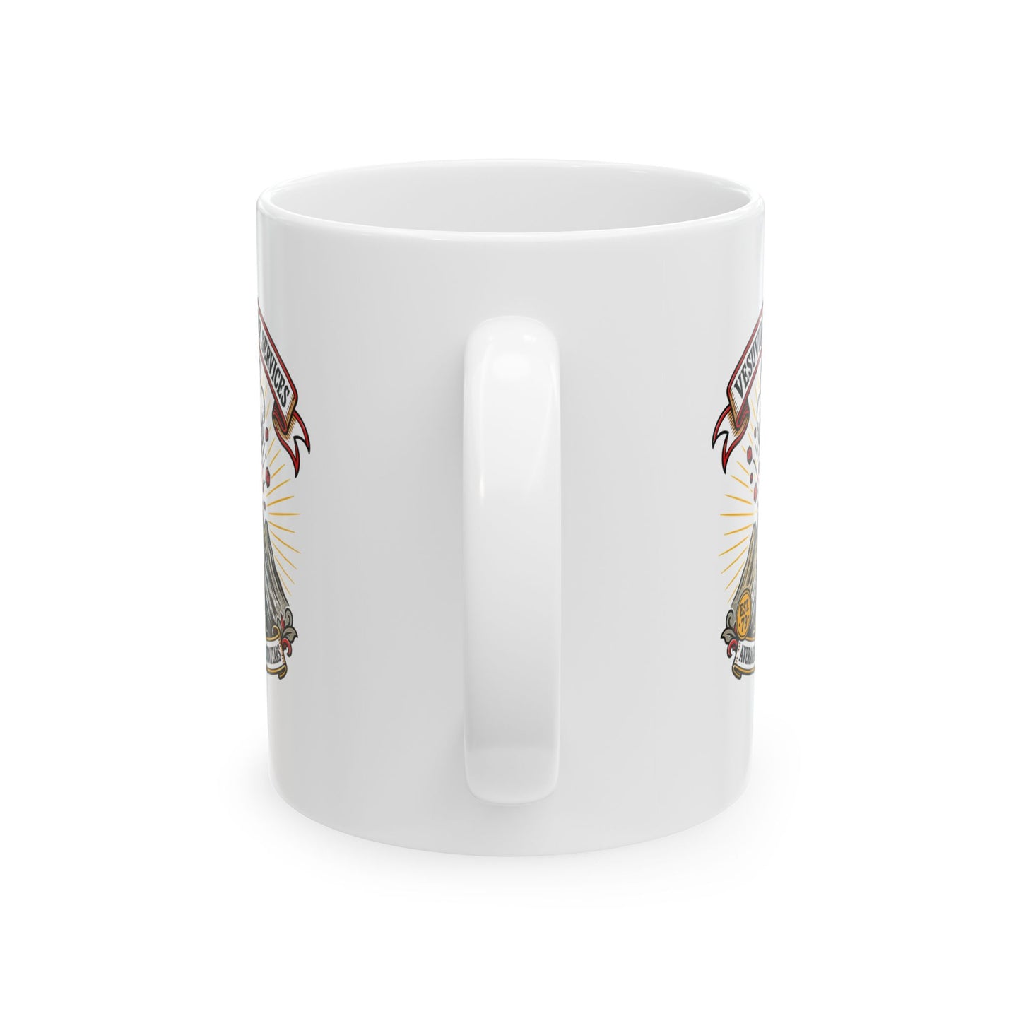 Vesuvius Emergency Services Est 79 Ceramic Mug, (11oz, 15oz)