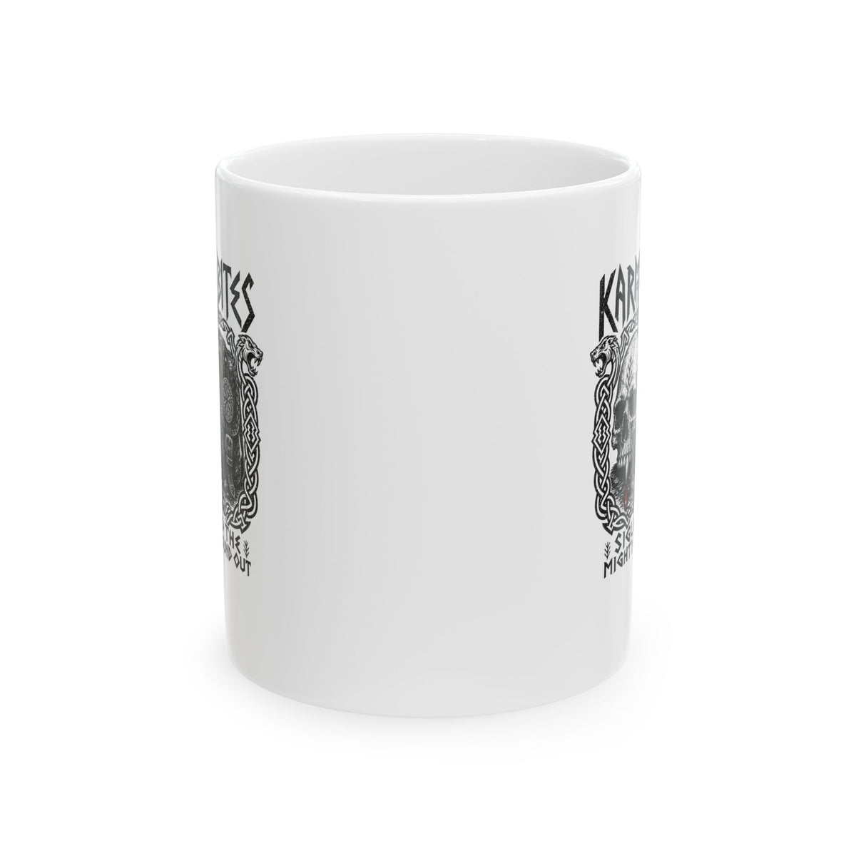 Karma Bites Sigurd the Mighty Ceramic Mug, (11oz, 15oz)