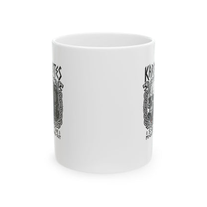 Karma Bites Sigurd the Mighty Ceramic Mug, (11oz, 15oz)
