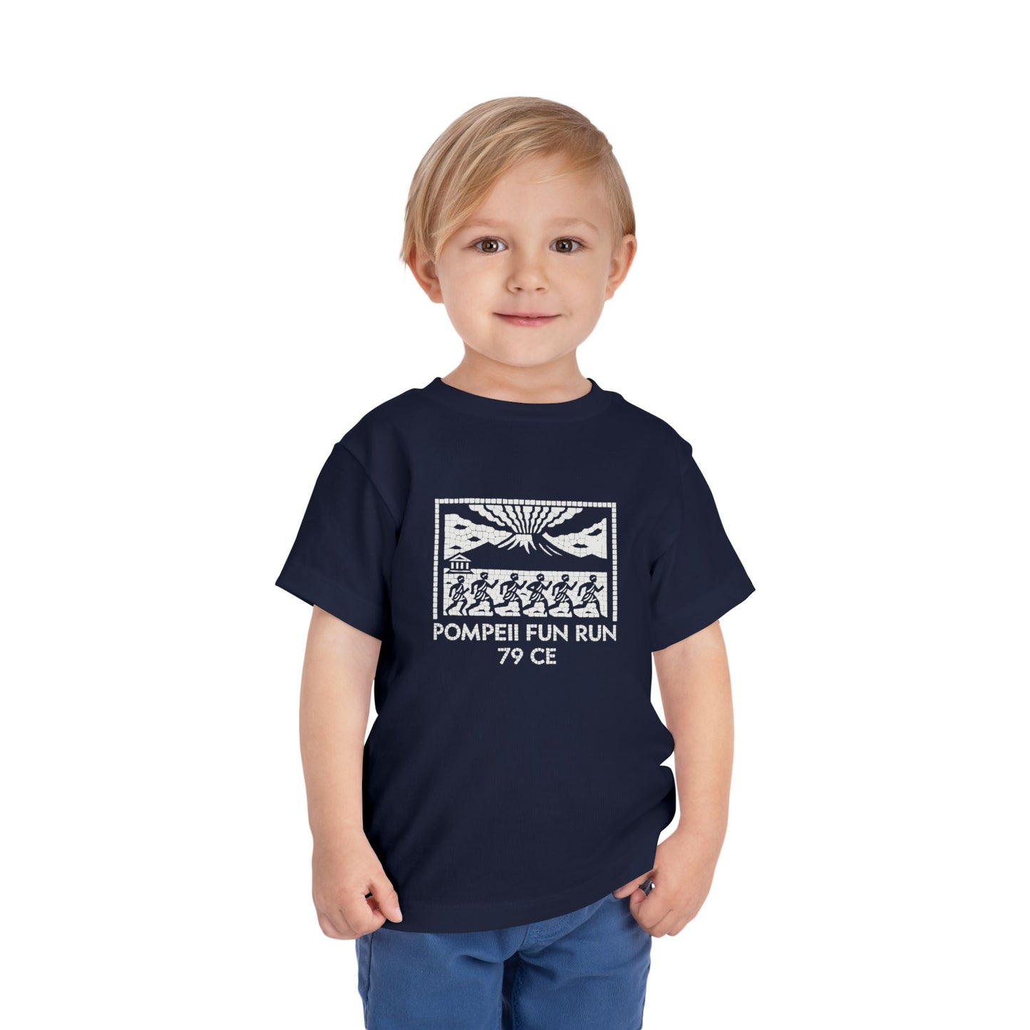 Pompeii Fun Run Mosaic Toddler Short Sleeve Tee