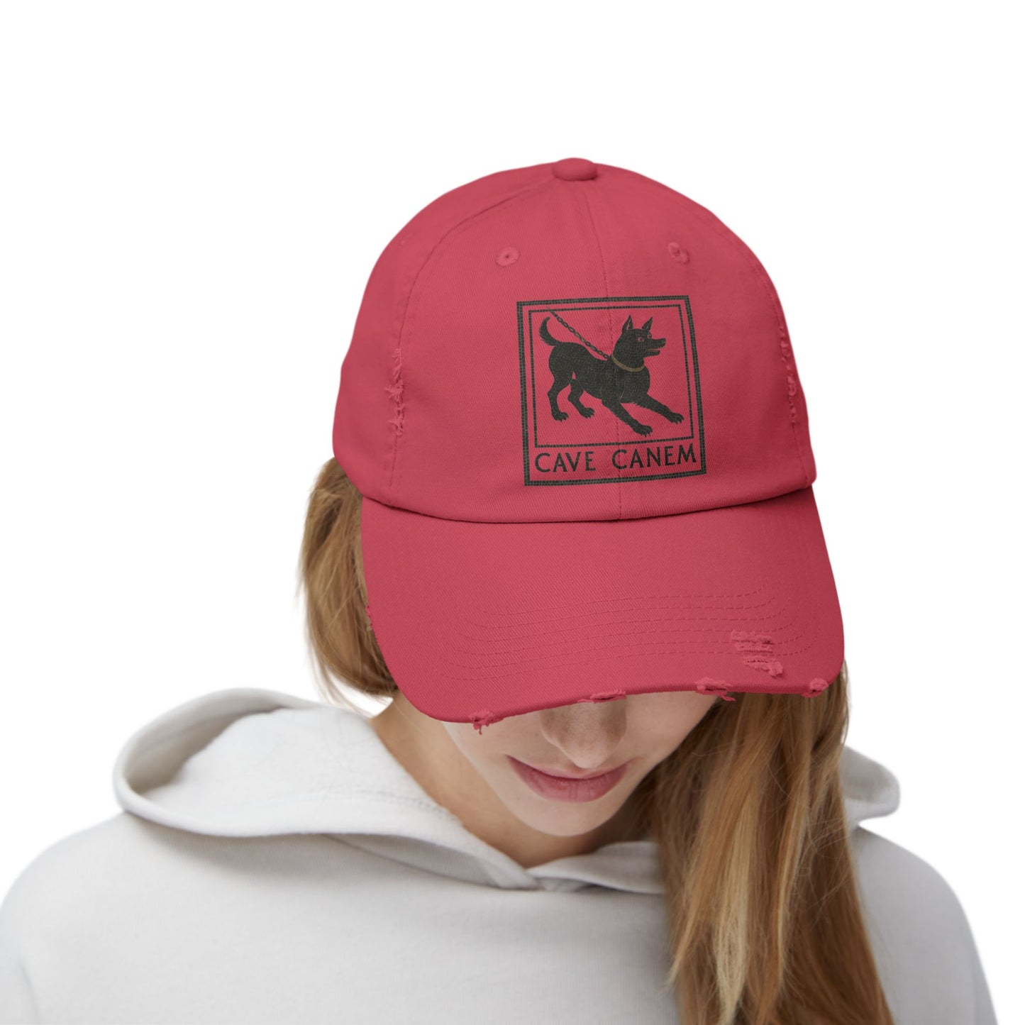 Cave Canum Unisex Distressed Cap