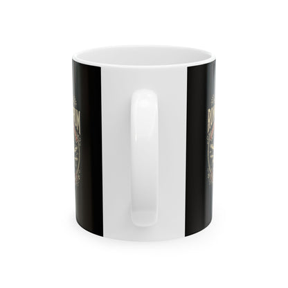 Premium Roman Garum Ceramic Mug, (11oz, 15oz)
