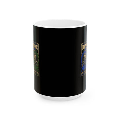 Nika Riots Blues vs Greens  Ceramic Mug, (11oz, 15oz)