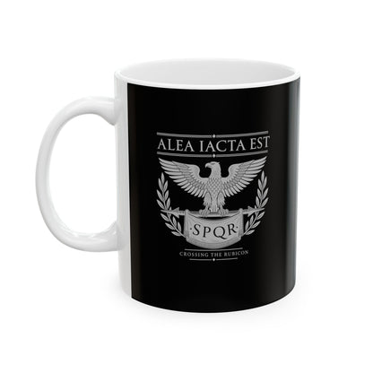Alea Iacta Est Crossing Rubicon Ceramic Mug, (11oz, 15oz)