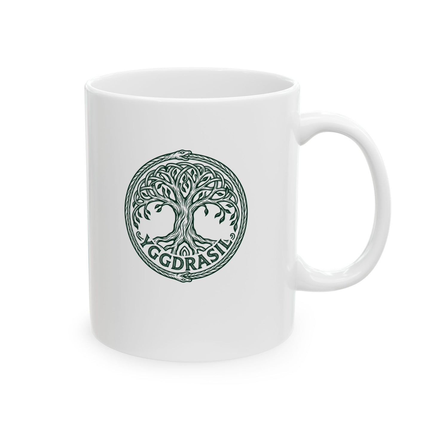 Yggdrasil Ceramic Mug, (11oz, 15oz)