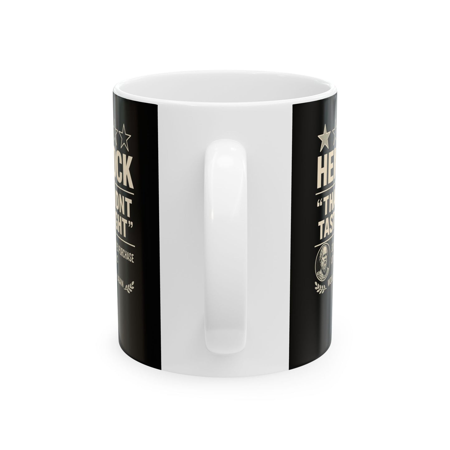 Hemlock Review Socrates Ceramic Mug, (11oz, 15oz)
