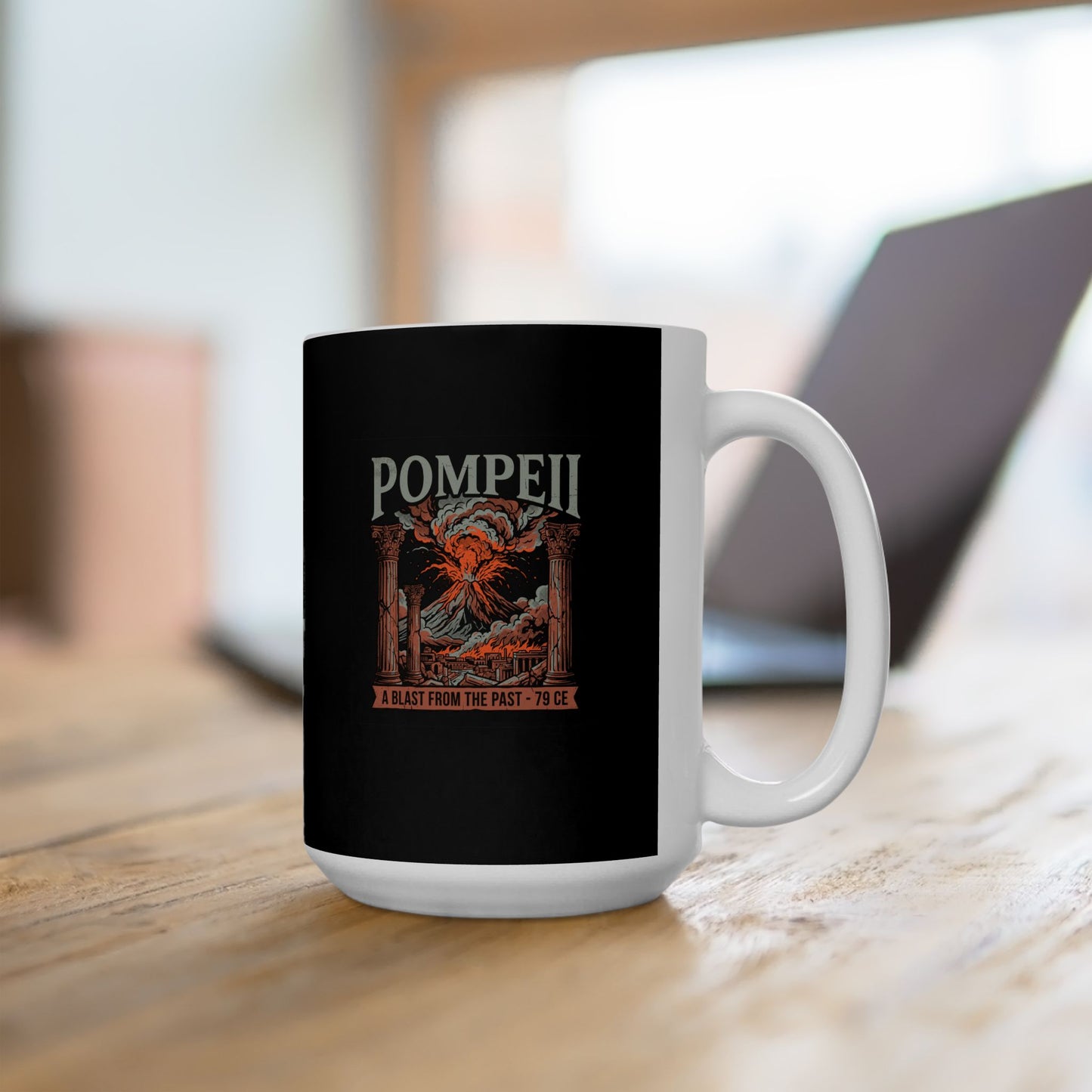 Pompeii Blast from Past Ceramic Mug, (11oz, 15oz)