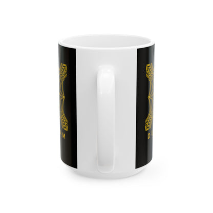 Durham Cathedral Vaulted Ceiling Ceramic Mug, (11oz, 15oz)
