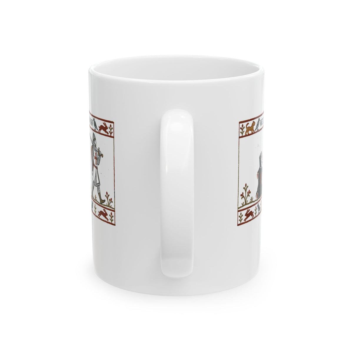 Black Knight Holy Grail Quote Ceramic Mug, (11oz, 15oz)