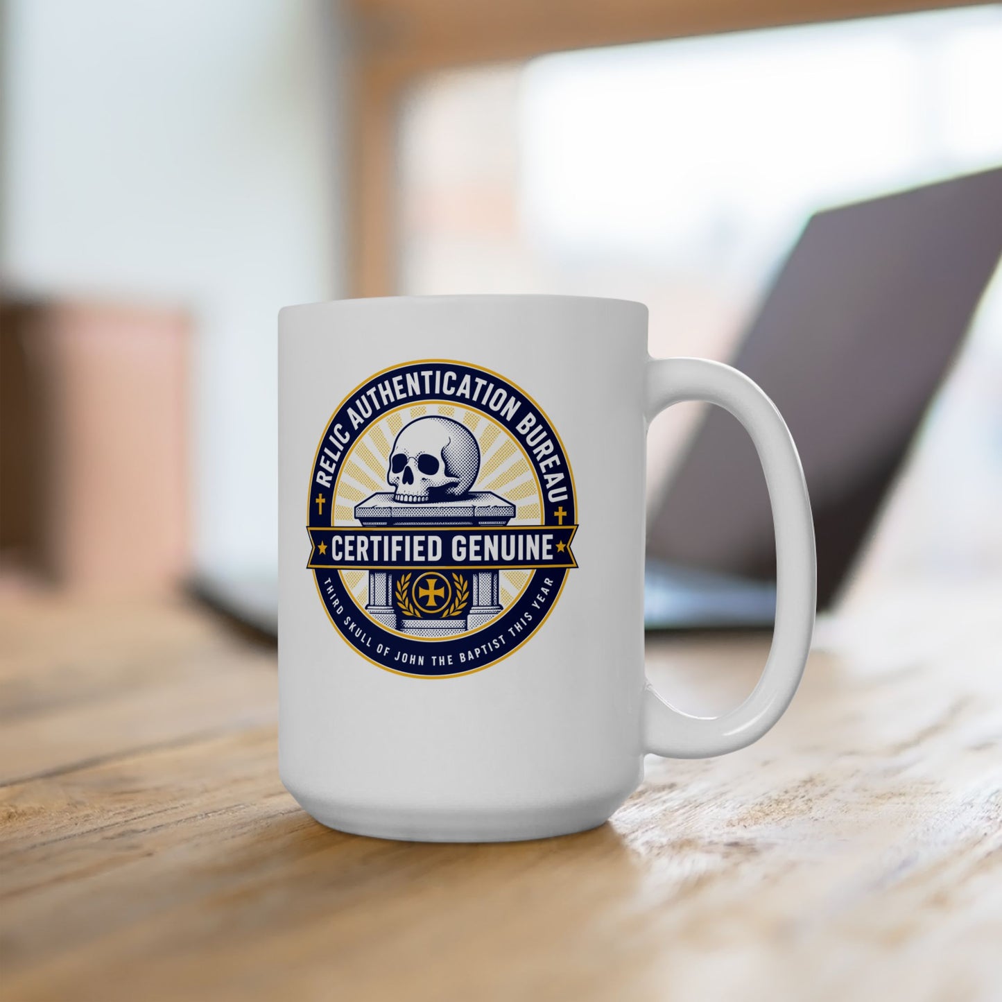 Relic Authentication Bureau Ceramic Mug, (11oz, 15oz)