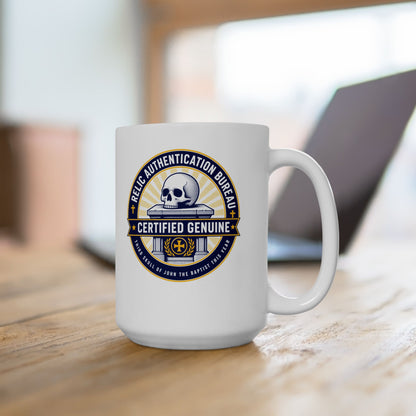 Relic Authentication Bureau Ceramic Mug, (11oz, 15oz)
