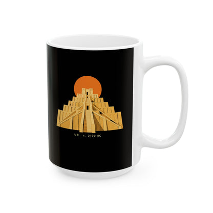 Ziggurat of Ur Ceramic Mug, (11oz, 15oz)