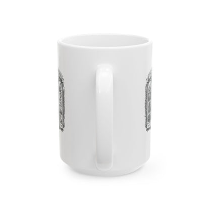 Savonarola Method to Holy Decluttering Ceramic Mug, (11oz, 15oz)