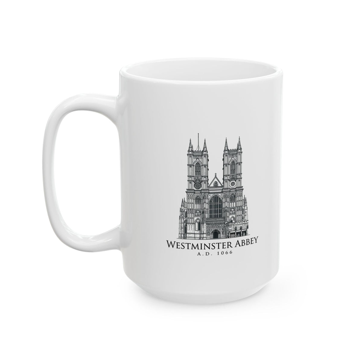 Westminster Abbey Ceramic Mug, (11oz, 15oz)