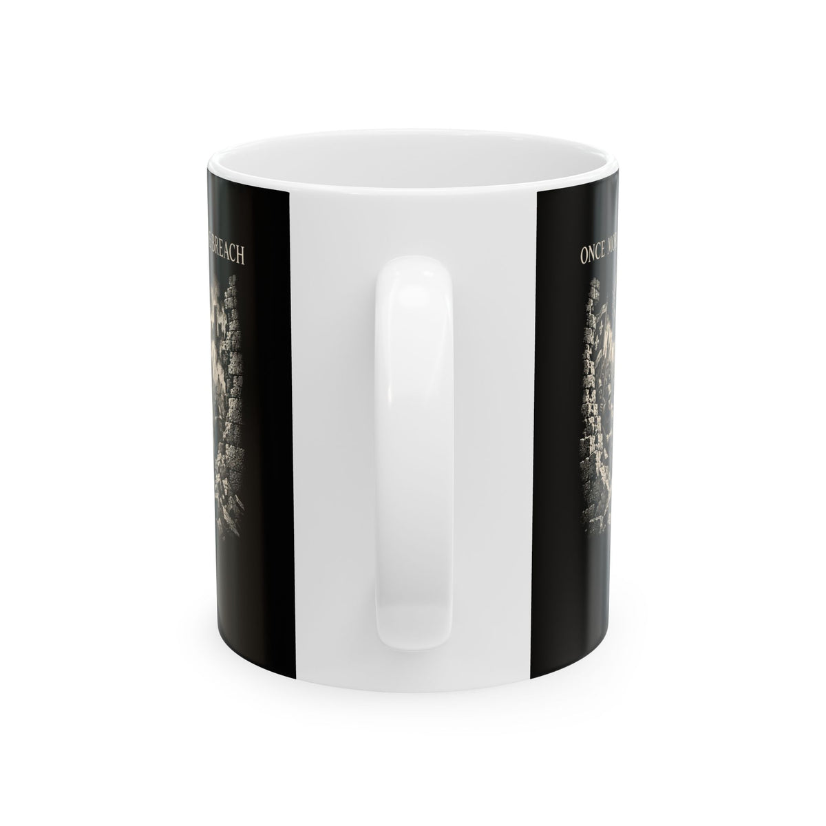 Henry V Unto The Breach Engraving Ceramic Mug, (11oz, 15oz)