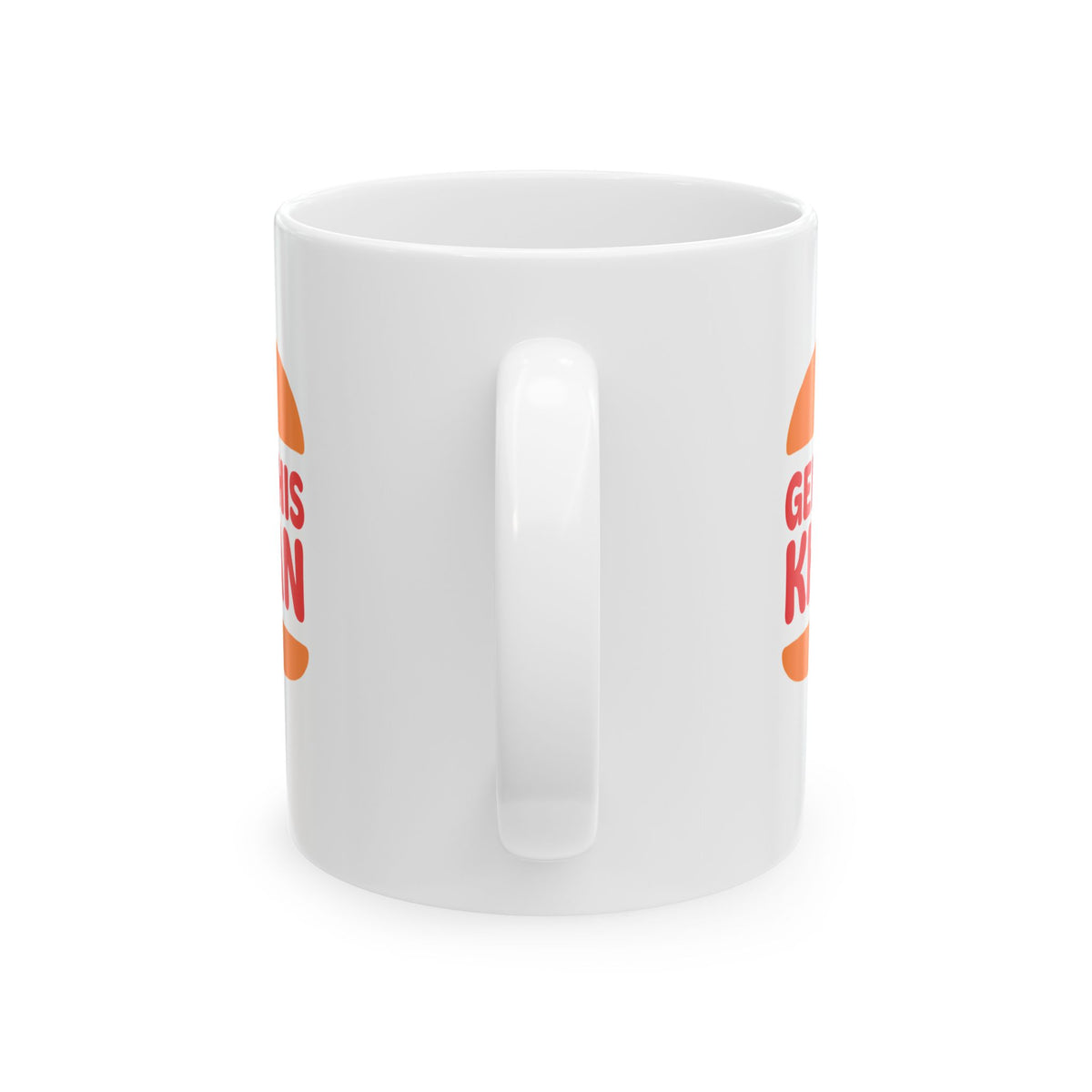 Genghis Khan Burger Logo Ceramic Mug, (11oz, 15oz)