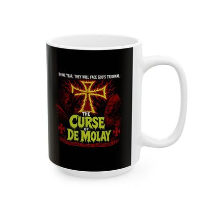 Curse of De Molay Templar B Movie Ceramic Mug, (11oz, 15oz)