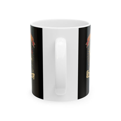 Circe's BBQ Wicked Good Smoke Ceramic Mug, (11oz, 15oz)