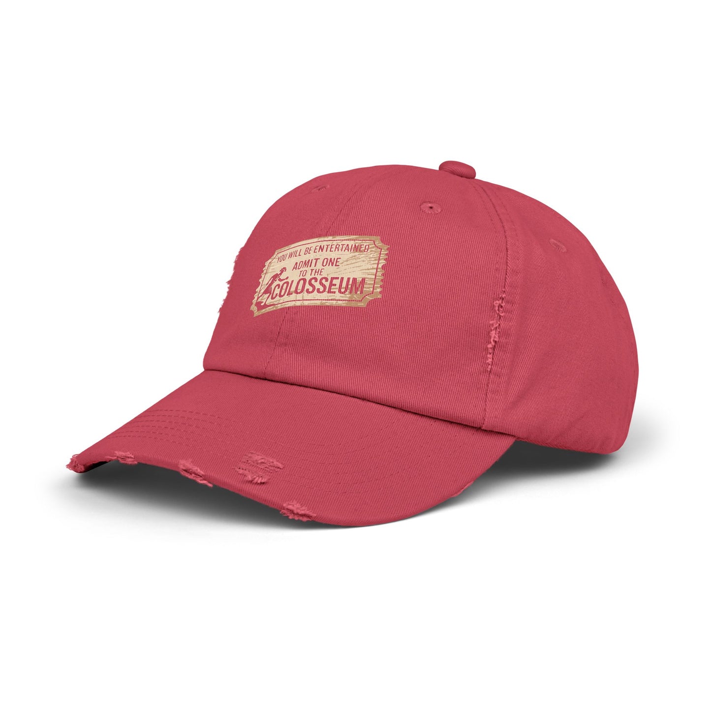 Colosseum Ticket Unisex Distressed Cap