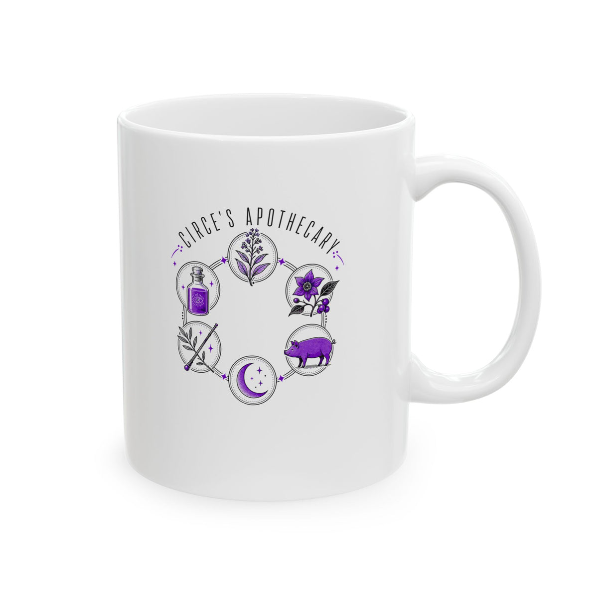 Circe's Apothecary Ceramic Mug, (11oz, 15oz)