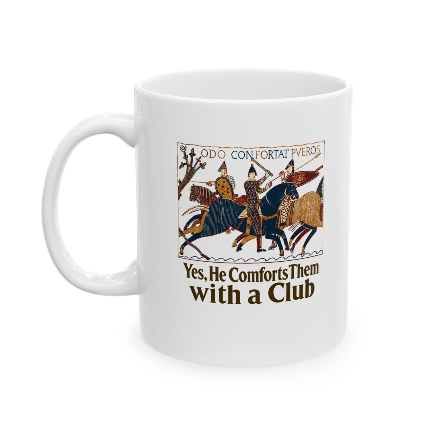 Odo Comforts Them With Club Tapestry Ceramic Mug, (11oz, 15oz)