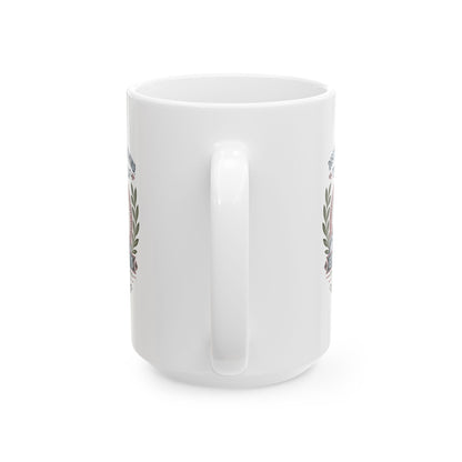 Epictetus Discipline the Mind Quote Ceramic Mug, (11oz, 15oz)