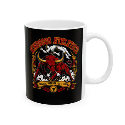Knossos Athletics Original Parkour Ceramic Mug, (11oz, 15oz)