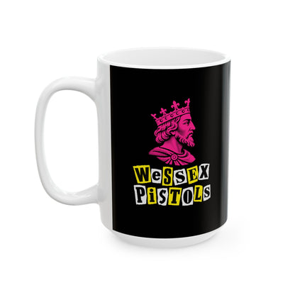 Wessex Pistols Punk Ransom Ceramic Mug, (11oz, 15oz)