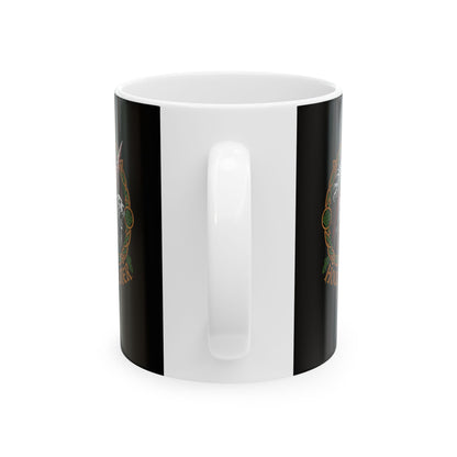 Hound of Ulster Cu Chulainn Ceramic Mug, (11oz, 15oz)