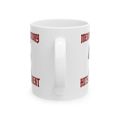 Medieval History Hits Different Knight Ceramic Mug, (11oz, 15oz)