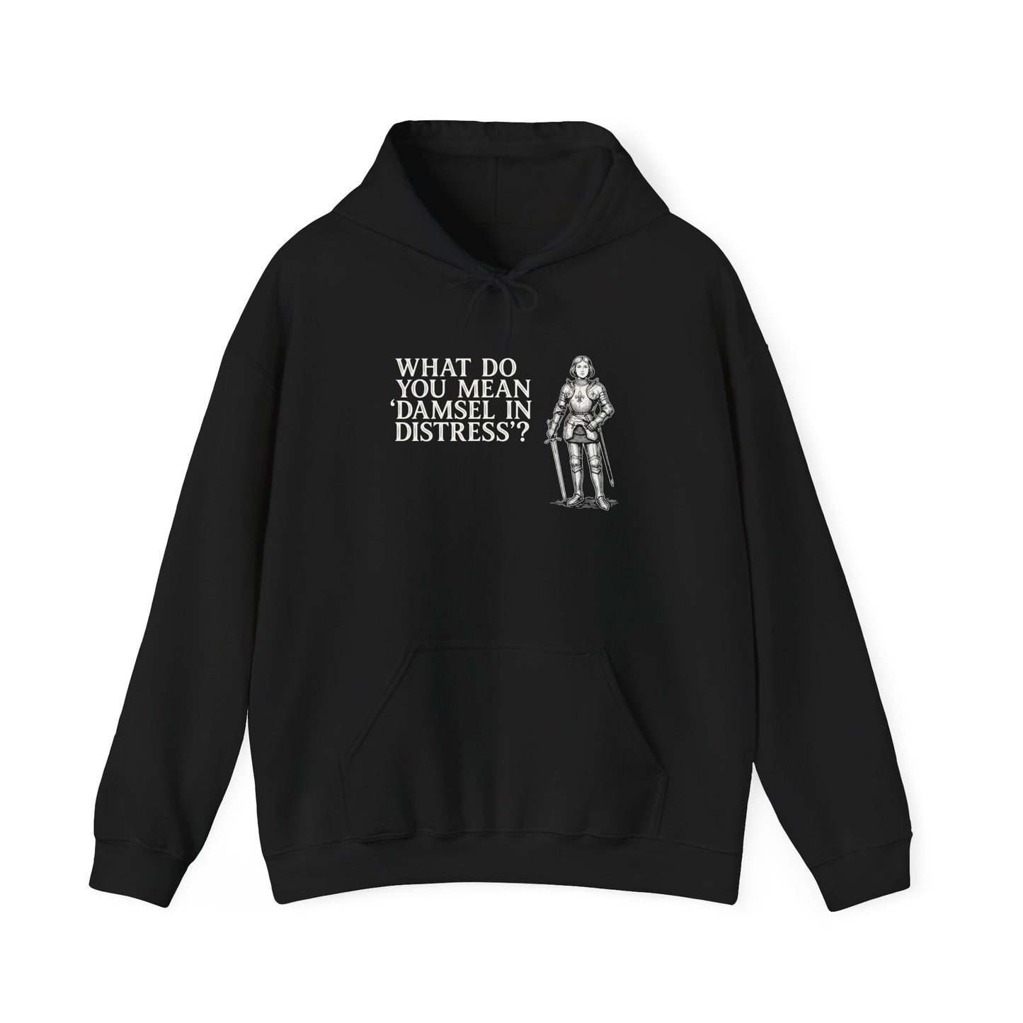 Joan of Arc Damsel in Distress Hoodie Sweatshirt