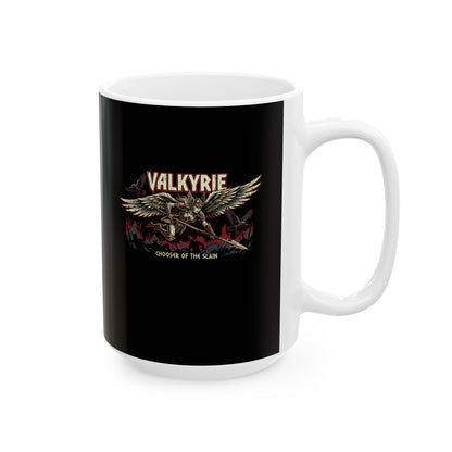 Valkyrie Chooser of the Slain Ceramic Mug, (11oz, 15oz)