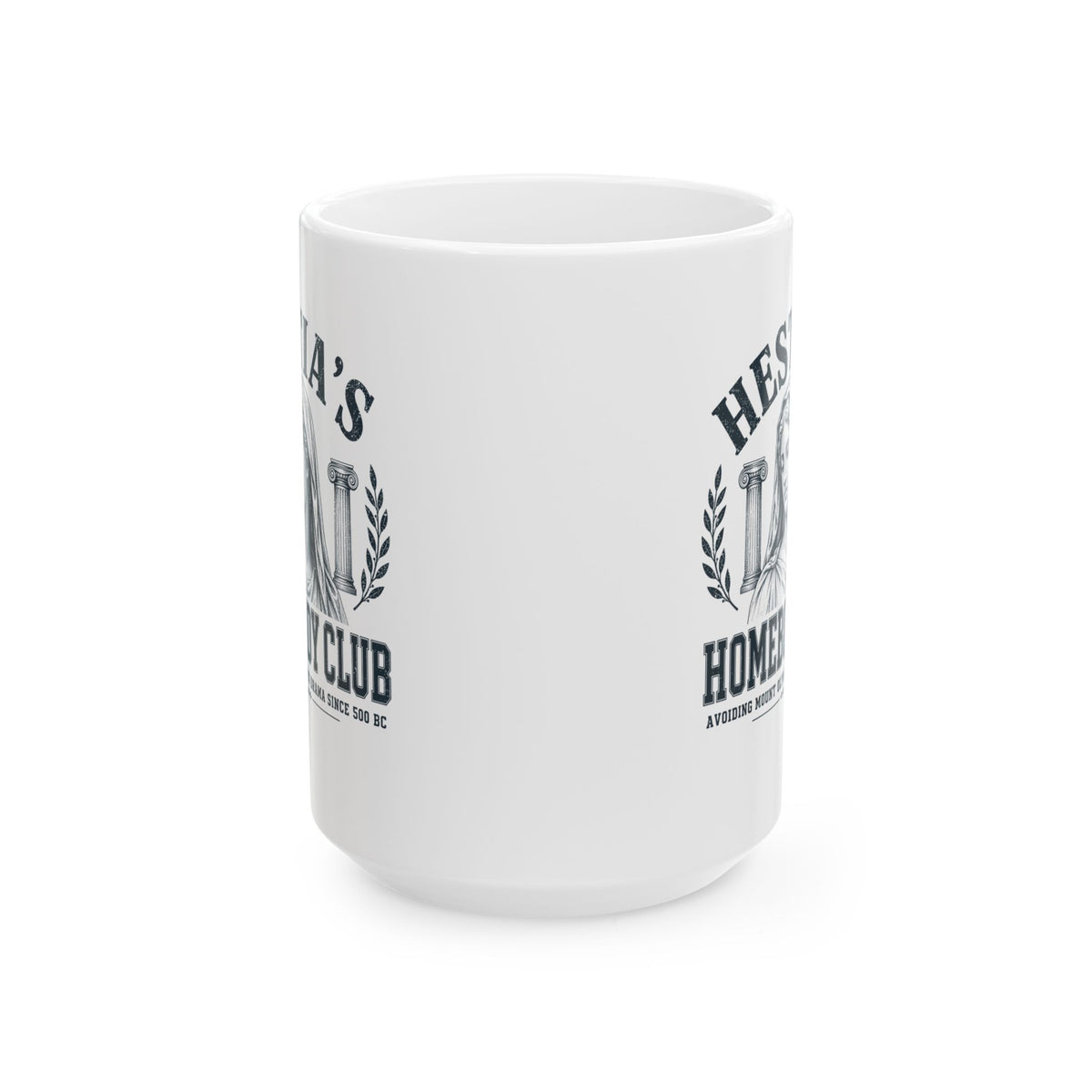 Hestia's Homebody Club Ceramic Mug, (11oz, 15oz)