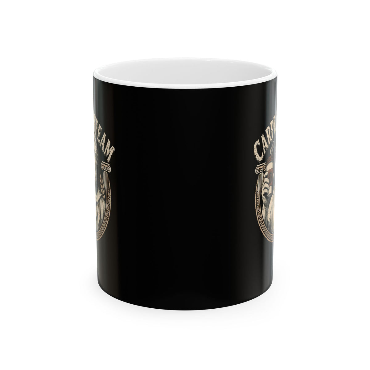 Carpe Caffeam Coffee Ceramic Mug, (11oz, 15oz)
